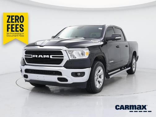 Black 2021 RAM 1500 Bighorn