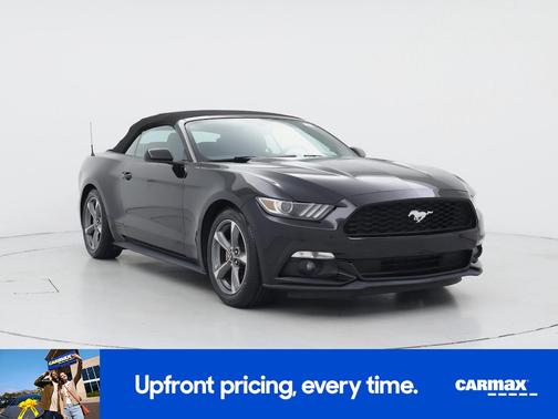 Black 2016 Ford Mustang