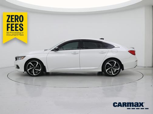 White 2022 Honda Accord Sport
