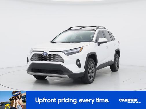 White 2023 Toyota RAV4 Hybrid Limited