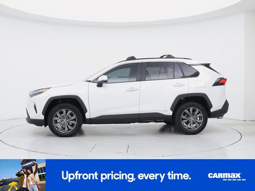 White 2023 Toyota RAV4 Hybrid Limited