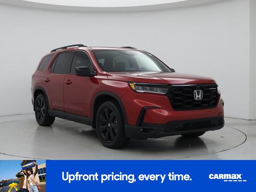 Red 2025 Honda Pilot Black Edition