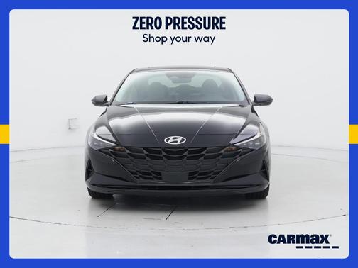 Black 2021 Hyundai ELANTRA Limited