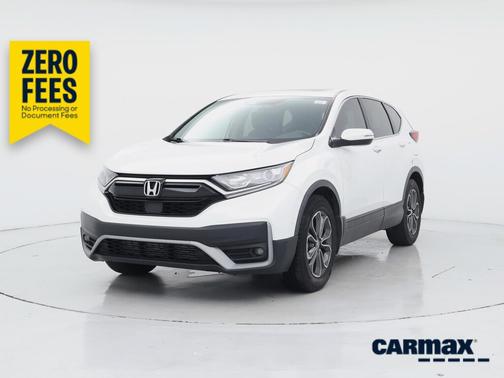 White 2020 Honda CR-V EX-L