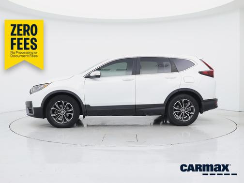 White 2020 Honda CR-V EX-L