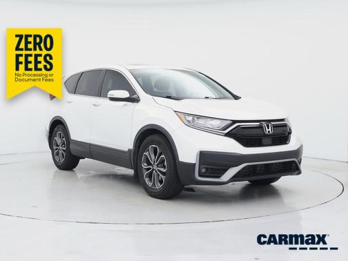 White 2020 Honda CR-V EX-L