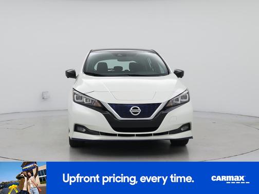 White 2020 Nissan Leaf SV Plus