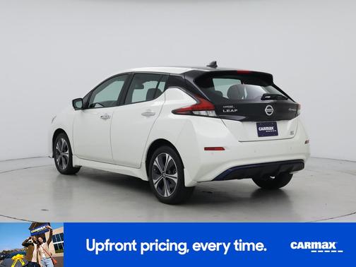 White 2020 Nissan Leaf SV Plus
