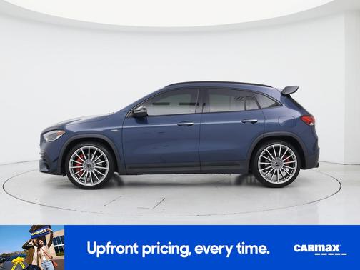 Blue 2021 Mercedes-Benz AMG GLA 45