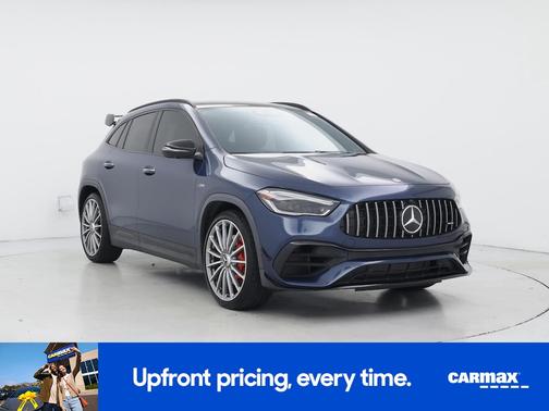 Blue 2021 Mercedes-Benz AMG GLA 45