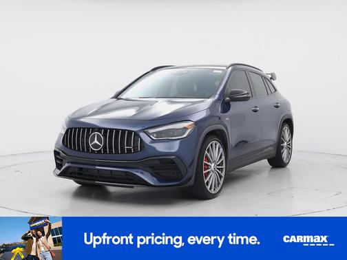 Blue 2021 Mercedes-Benz AMG GLA 45