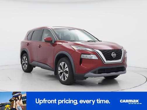 Red 2022 Nissan Rogue SV