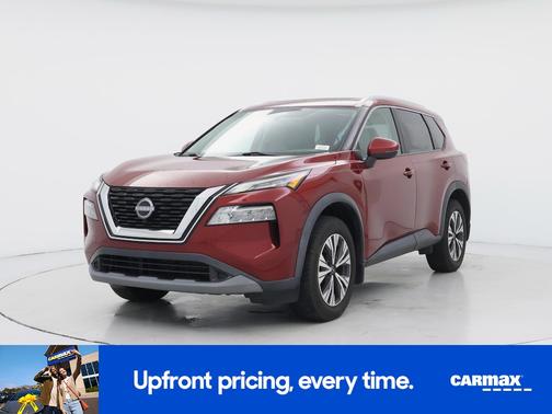 Red 2022 Nissan Rogue SV