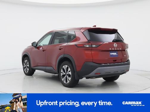 Red 2022 Nissan Rogue SV
