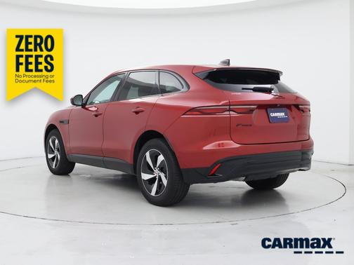 Red 2022 Jaguar F-PACE S