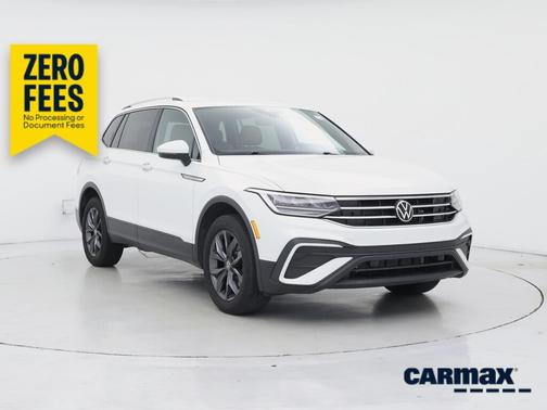 White 2023 Volkswagen Tiguan SE