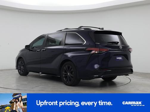 Blue 2022 Toyota Sienna XSE