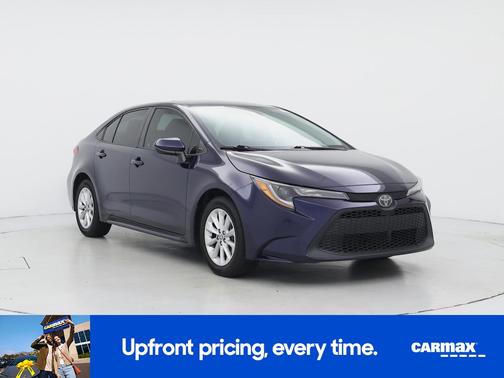 Blue 2020 Toyota Corolla LE