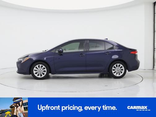 Blue 2020 Toyota Corolla LE