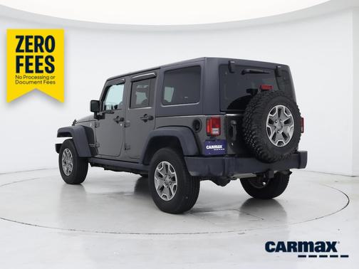 Black 2017 Jeep Wrangler Unlimited Rubicon