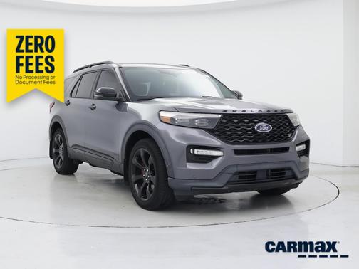 Gray 2021 Ford Explorer ST