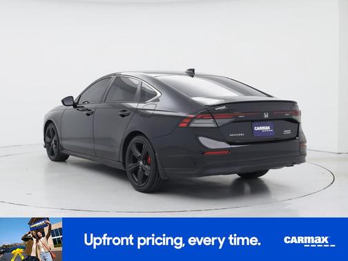 Black 2023 Honda Accord Hybrid Sport