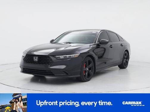 Black 2023 Honda Accord Hybrid Sport