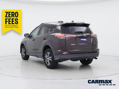 Burgundy 2018 Toyota RAV4 LE