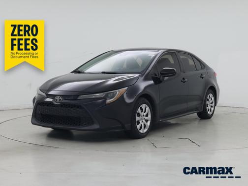Black 2020 Toyota Corolla LE