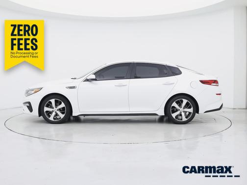 White 2020 Kia Optima S