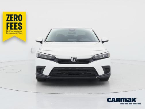 White 2024 Honda Civic LX