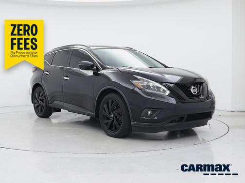 Black 2018 Nissan Murano SL