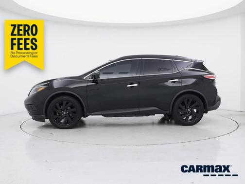 Black 2018 Nissan Murano SL