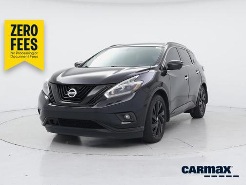 Black 2018 Nissan Murano SL