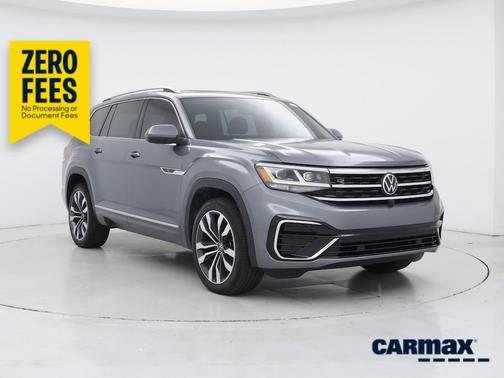 Gray 2022 Volkswagen Atlas SEL Premium R-Line