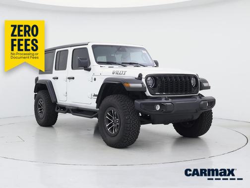 White 2024 Jeep Wrangler Willy's