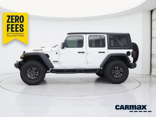 White 2024 Jeep Wrangler Willy's