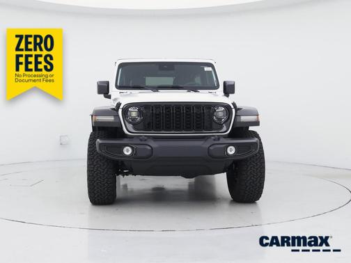 White 2024 Jeep Wrangler Willy's