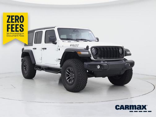 White 2024 Jeep Wrangler Willy's