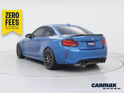 Blue 2020 BMW M2 Competition