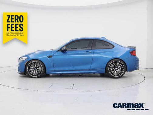 Blue 2020 BMW M2 Competition