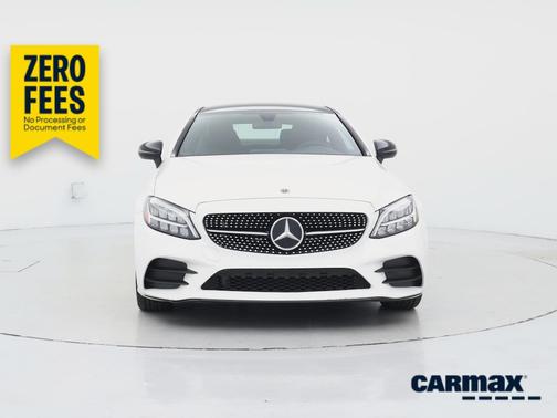 White 2019 Mercedes-Benz C-Class