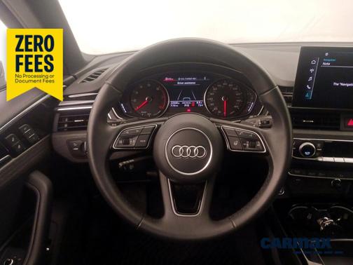 Black 2021 Audi A4 Premium
