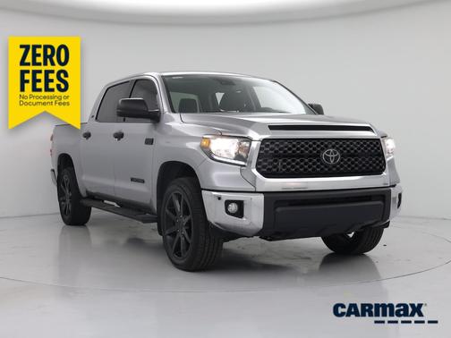 Silver 2021 Toyota Tundra SR5