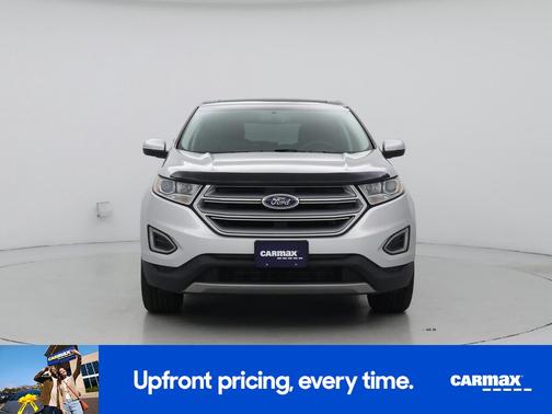 Silver 2018 Ford Edge Titanium