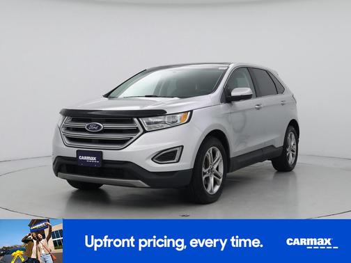 Silver 2018 Ford Edge Titanium