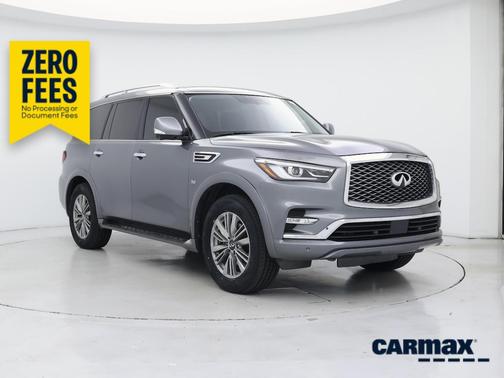 Gray 2018 INFINITI QX80