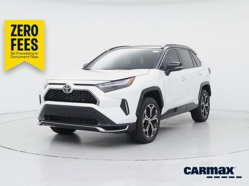 White 2025 Toyota RAV4 Plug-In Hybrid XSE