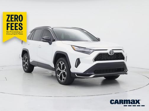 White 2025 Toyota RAV4 Plug-In Hybrid XSE