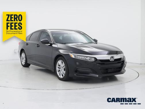 Black 2019 Honda Accord LX